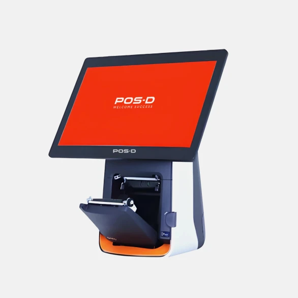 ALL POS 15W POS-D Terminal Punto de Venta ALL IN ONE con Impresora Térmica de Tickets Integrada