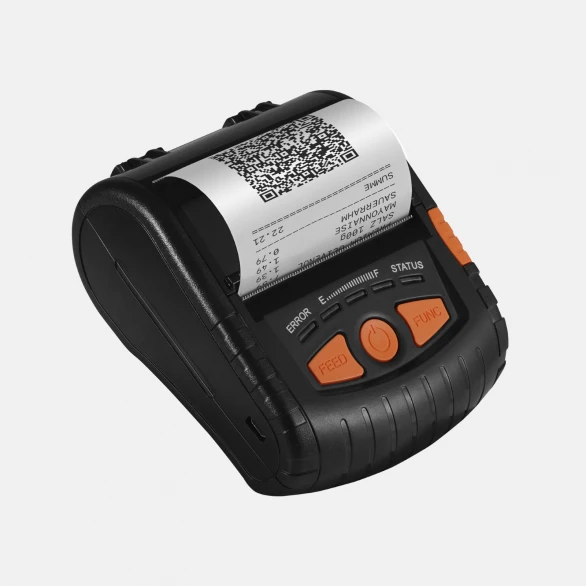 80mm wide paper thermal receipt printer, functional, practical and economical
