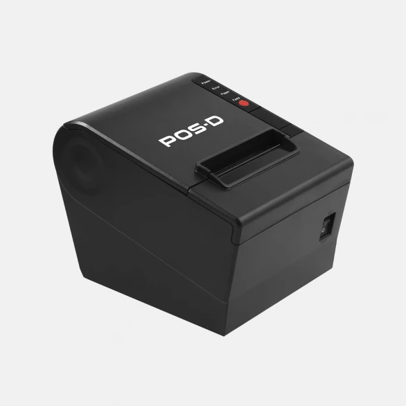 Fast, robust, and rugged thermal ticket printer with internal metal structure and 300 mm per second print speed